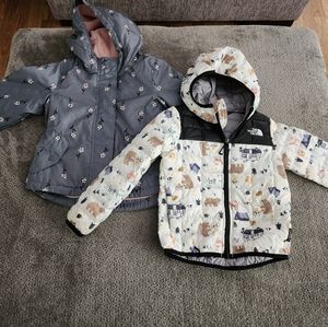 North Face toddler winter coat 3T Carters fleece lined 3T